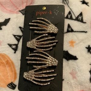 Halloween hair hand hair clips